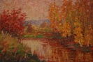 Соловьев_Г.С.1941-2007г_На_реке_Жаренке_1993г.двп.м_100х60_ТКГ-153_Ж-107