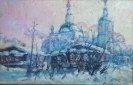 Белянин А.В.1944г.р. Март,1979г. холст на картоне, масло