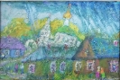 Белянин А.В.1944г.р. Дождь надвигается,1998г. картон, масло