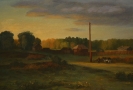 Гурганов_А.П.1956г.р._Деревенский_пейзаж_Сибири1992г.__х.м._90х72_ТКГ-146_Ж-101