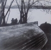 Мальгавко С.В.1959г.р. На берегу, 1985 г. г.Омск фотобумага, фотопечать 22,7х23,5 
