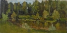 Кальницкий Н.Д.(1963-2010гг) р.Оша, 2003г.х.м. 36х71