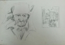 Кальницкий Н.Д.(1963-2010гг) Без названия, до 2010г. бум. карандаш 41,5х29