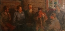 Козлов_Т.П._1911-2001гг_Отгремела_война_-_эскиз_х.м._77х159_ТКГ-35_Ж-35