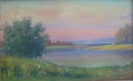 Соловьев Г. С. (1941-2007 гг) Теплый вечер, 1996 г. х.м. 33 х 54 