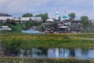 Мальгавко С.В.1959г.р.  Весенний разлив,2010г. фотобумага, фотопечать
