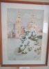 После снегопада. Бумага, гуашь