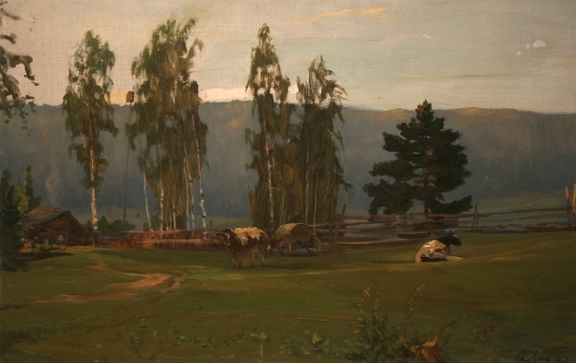 либеров а н  1911-2001гг  лето  1960г   х м  80х120 ткг-72 ж-60.iQMqY